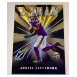 Justin Jefferson Z-Team 2022 Zenith #ZT-24 Minnesota Vikings Football Card