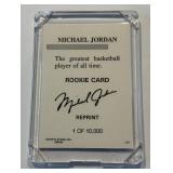Michael Jordan Reprint RC 1994-95 Sports Stars USA 1 of 10,000 Basketball Card