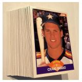 (50) Craig Biggio 1989 Score Rookie Baseball Cards