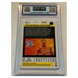 Shai Gilgeous-Alexander Graded 10 Gem Mint Silver Cracked Ice 2020-21 Flux Prizm #121 Basketball Card