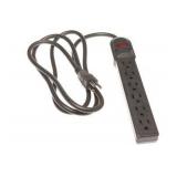 6-Outlet Surge Protector with 6-Foot Cord + 1-Foot Outlet Saver Kit / MSRP: $40