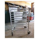 Tray Rack on Casters