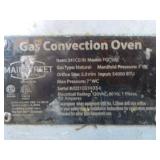 Mainstreet Double Gas Convection Oven