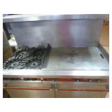 Vulcan Gas Combo Griddle Double Oven