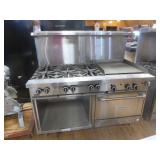 Garland Gas Combo Griddle Oven