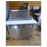 True Mega Top Refrigerated Sandwich Prep Table