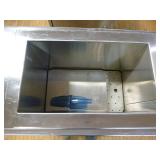 Wasserstrom Portable Stainless Steel Ice Bin