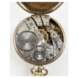Hampden Brass Mechanical Pocket Watch. Not working