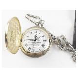 Group of 5  Timex, Medley, Base Metal Quartz Analog Watches & Pocket Watch. not working