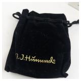 unisex Hummel Solid brass goose girl Brass Quartz Clock. New battery