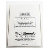 unisex Hummel Solid brass goose girl Brass Quartz Clock. New battery