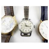 Group of 3  Christopher robin, Blue Strap Timex, & Crown Reliance, Base Metal Quartz Analog  Watches. Does not run