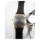 Group of 3  Christopher robin, Blue Strap Timex, & Crown Reliance, Base Metal Quartz Analog  Watches. Does not run