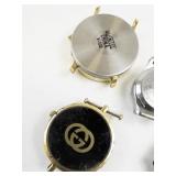 Group of 5  containing Gucci, Timex, Quintel, Peyote Bird, mixed base metal Quartz Analog watches. does not run