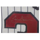 Signed Justin Morneau Jersey in Shadow Box