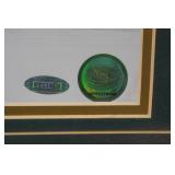 Signed Marian Gaborik 2008 All-Star Minnesota Wild Plaque