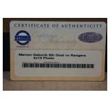 Signed Marian Gaborik 2008 All-Star Minnesota Wild Plaque