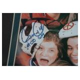 Signed Mighty Ducks Framed Poster