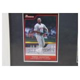 Framed Torii Hunter Photo and Cards