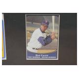 Framed Rod Carew Photo and Cards