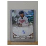 2023 Bowman Sterling Brooks Lee Autographed Baseball Card - 110/125