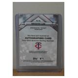 2023 Bowman Sterling Brooks Lee Autographed Baseball Card - 110/125