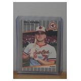 1989 Fleer Bill Ripken F**k Face Baseball Card