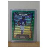 2023 Panini Prizm Jordan Addison Green Wave Parallel Rookie Football Card