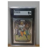 2020 Panini Prizm Jordan Love Rookie Football Card - SGC 9