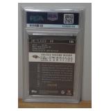 2008 Topps Finest Joe Flacco Refractor Rookie Football Card - PSA 8