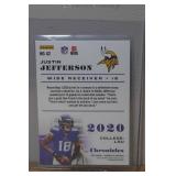 2020 Panini Chronicles Justin Jefferson Rookie Football Card