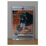 2021 Panini Mosaic DeVonta Smith Reactive Orange Rookie Football Card
