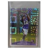 2009 Topps Percy Harvin Refractor Rookie Football Card
