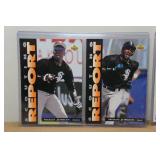 Large Format Michael Jordan Basketball and Baseball Cards - Upper Deck