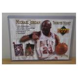Large Format Michael Jordan Basketball and Baseball Cards - Upper Deck