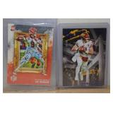 Football Rookie Cards - Joe Burrow, Sam Howell, Kenny Pickett