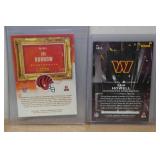 Football Rookie Cards - Joe Burrow, Sam Howell, Kenny Pickett