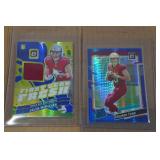 Rookie Football Cards - Addison, Tune, McMillan Patch