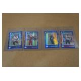 Optic Rookie Football Parallel Cards - Jenkins, Melton, Brooks, Sinnott