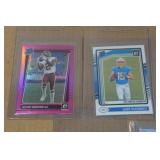 Rookie Football Cards, McConkey, Pitts, DeVonta Smith, Dyami Brown