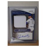 Insert Baseball Cards - Rookie Booklet, Auto and Patch