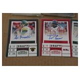 Football Insert Cards - Autos, Upper Deck Sub-Sets