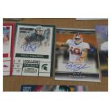Football Insert Cards - Autos, Upper Deck Sub-Sets