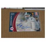 Football Insert Cards - Autos, Upper Deck Sub-Sets