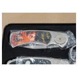 John Wayne 5-Piece Collection Set - Pocket Knives and Keychain