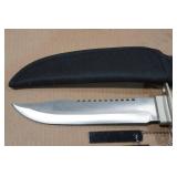 Hunting Knife with Sharpener