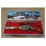 Dorado Pistol Shaped Knife with Sheath