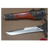 Dorado Pistol Shaped Knife with Sheath