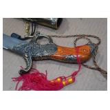 Dorado Pistol Shaped Knife with Sheath