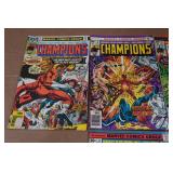 *6* Marvel The Champions Comic Books